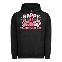 Pigment Black happy valentine's day Urban Hoodie - MaliasSmallBusiness