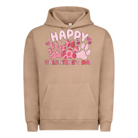 Pigment Burro happy valentine's day Urban Hoodie - MaliasSmallBusiness