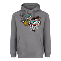 Storm tx yall western Heavyweight Hoodie - CowhideDigitalArt