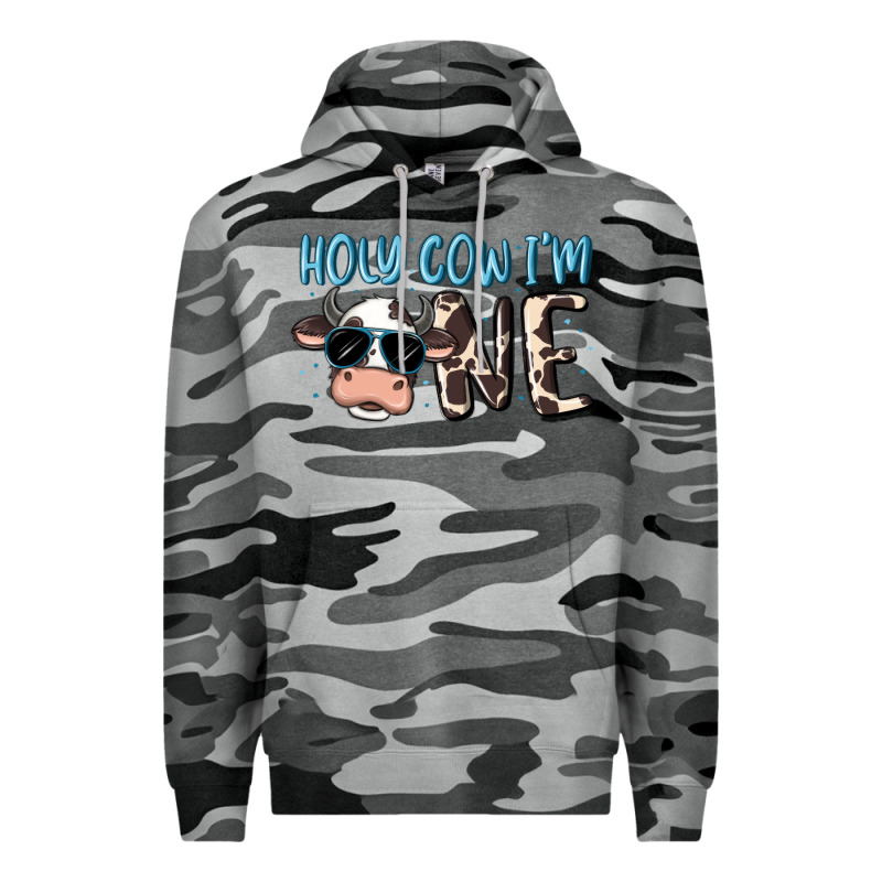 Holy Cow I'm One Premium Hoodie by MaliasSmallBusiness | Teevron