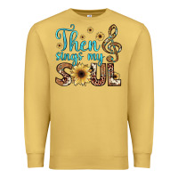 Antique Gold then sings my soul Premium Sweatshirt - JahusDesignShop