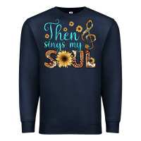 Navy then sings my soul Premium Sweatshirt - JahusDesignShop