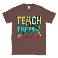 Chestnut teach them to be kind Classic Tee - texasbilliewilder
