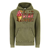 Vintage Olive stay sweet Vintage Hoodie - AdoDesignShop