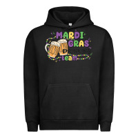 Pigment Black mardi gras drinking team Urban Hoodie - MaliasSmallBusiness