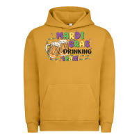 Pigment Peanut Butter mardi gras drinking team Urban Hoodie - MaliasSmallBusiness
