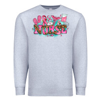 Heather Grey breast cancer nurse Premium Sweatshirt - AdoDesignShop