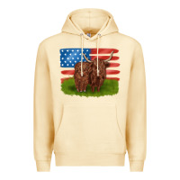 Pina Colada American cows Premium Hoodie - MaliasSmallBusiness