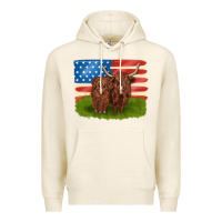 Tofu American cows Premium Hoodie - MaliasSmallBusiness
