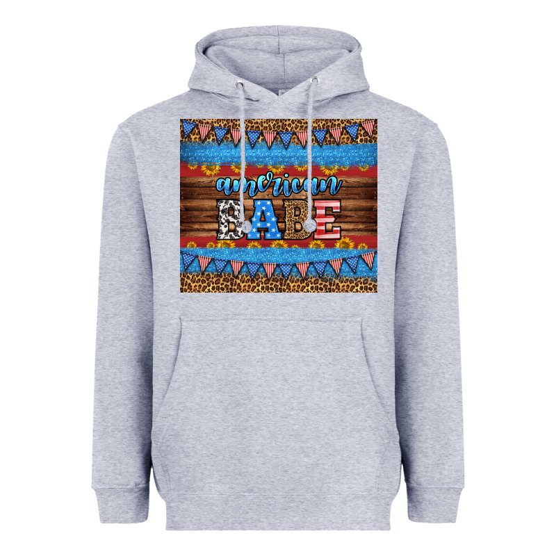 American Babe Tumbler Heavyweight Hoodie by HRA Design Shop | Teevron