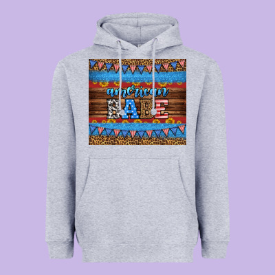 American Babe Tumbler Heavyweight Hoodie Designed By Hra Design Shop