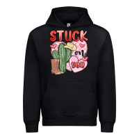 Black stuck on you Urban Hoodie - MaliasSmallBusiness