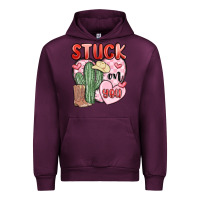 Mauve Wine stuck on you Urban Hoodie - MaliasSmallBusiness