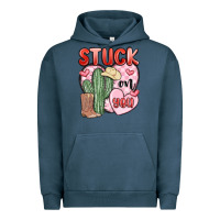 Pigment Midnight Navy stuck on you Urban Hoodie - MaliasSmallBusiness