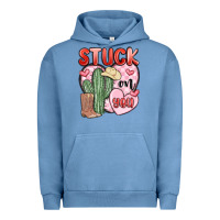 Pigment Pebble Blue stuck on you Urban Hoodie - MaliasSmallBusiness