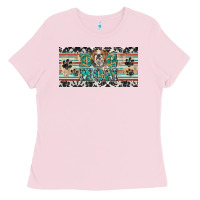 Bubblegum Pink dog mom english bulldog license plate template Ladies Tee - BarkalooDesign