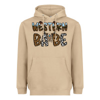 Mushroom western babe Heavyweight Hoodie - CowhideDigitalArt