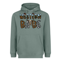 Sage western babe Heavyweight Hoodie - CowhideDigitalArt