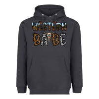 Smoke western babe Heavyweight Hoodie - CowhideDigitalArt