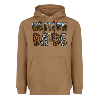 Toasted Coconut western babe Heavyweight Hoodie - CowhideDigitalArt