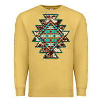 Antique Gold cowhide leopard gemstone aztec Premium Sweatshirt - JahusDesignShop