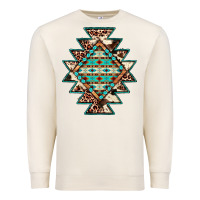 Sandshell cowhide leopard gemstone aztec Premium Sweatshirt - JahusDesignShop