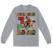 Heather Grey jingle horse dec 25 giddy jingle horse pick up fee Long Sleeve Tee - Zillion Design Studio