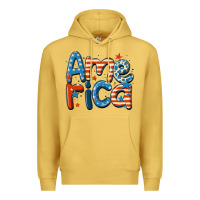 Antique Gold america Premium Hoodie - MaliasSmallBusiness
