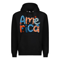 Black america Premium Hoodie - MaliasSmallBusiness