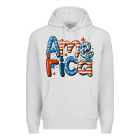 Dove Grey america Premium Hoodie - MaliasSmallBusiness