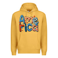 Mustard america Premium Hoodie - MaliasSmallBusiness