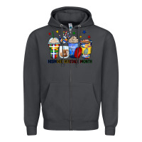 Smoke hispanic heritage month coffee cups Zipper Hoodie - Zillion Design Studio