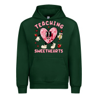 Forest Green teaching sweethearts Urban Hoodie - MaliasSmallBusiness
