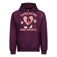 Mauve Wine teaching sweethearts Urban Hoodie - MaliasSmallBusiness