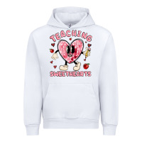 White teaching sweethearts Urban Hoodie - MaliasSmallBusiness