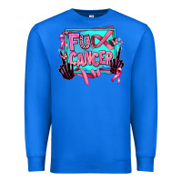 True Royal fuck cancer Premium Sweatshirt - AdoDesignShop