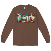 Chestnut faith coffee cups Long Sleeve Tee - texasbilliewilder