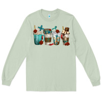Matcha faith coffee cups Long Sleeve Tee - texasbilliewilder