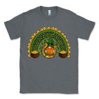 Charcoal Heather st patricks day rainbow Classic Tee - RanaPortraitStore