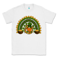 White st patricks day rainbow Classic Tee - RanaPortraitStore