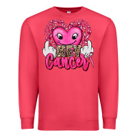 Cardinal hey cancer with middle fingers Premium Sweatshirt - AdoDesignShop