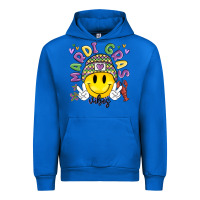 Cobalt mardi gras vibes Urban Hoodie - MaliasSmallBusiness