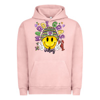 Pigment Salmon mardi gras vibes Urban Hoodie - MaliasSmallBusiness