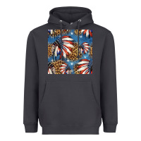 Smoke 4th of july indian headdress seamless pattern Heavyweight Hoodie - HRA Design Shop