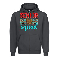 Smoke senior mom squad Zipper Hoodie - texasbilliewilder