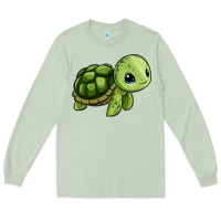 Matcha cute turtle Long Sleeve Tee - Zillion Design Studio