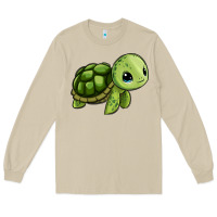 Mushroom cute turtle Long Sleeve Tee - Zillion Design Studio