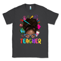 Smoke teacher afro messy bun Classic Tee - texasbilliewilder