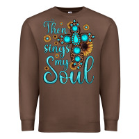 Chestnut then sings my soul cross Premium Sweatshirt - JahusDesignShop