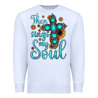 White then sings my soul cross Premium Sweatshirt - JahusDesignShop